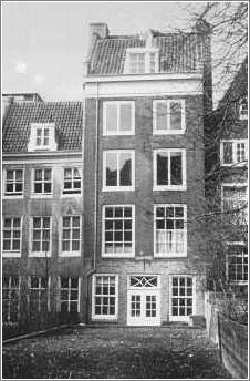 The house at Prinsengracht 263, where Anne Frank and her family were hidden